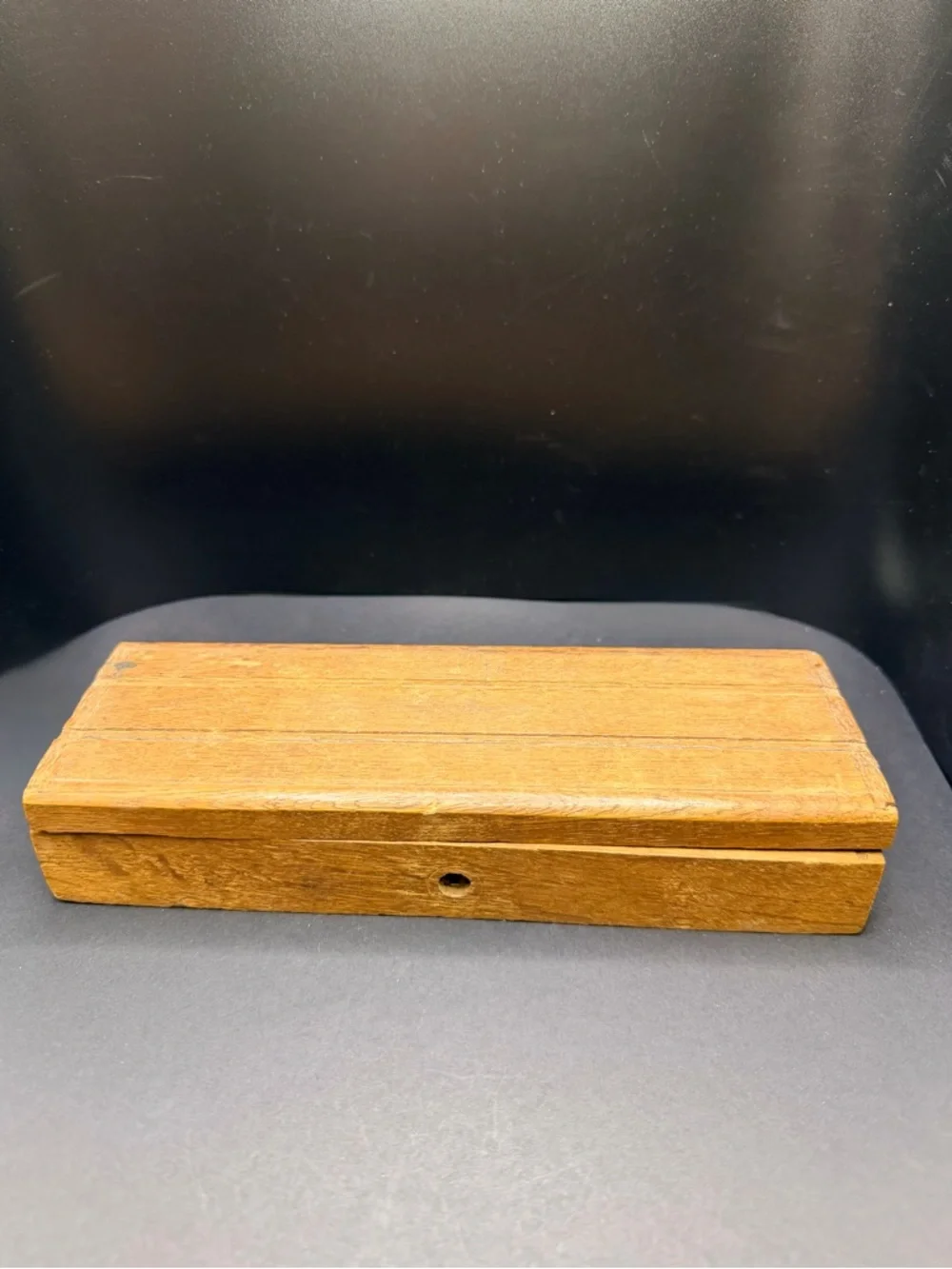 Wooden Storage Box Organizer - Natural Brown